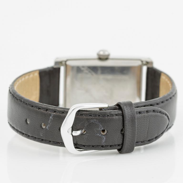 Eterna, "Tank", wristwatch, 22 x 38 mm.