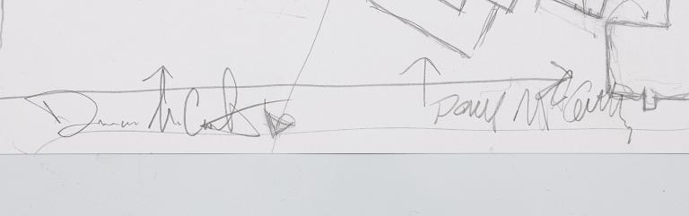 Paul McCarthy, "Coppermeal 1,2,3, 4", fyra litografier.