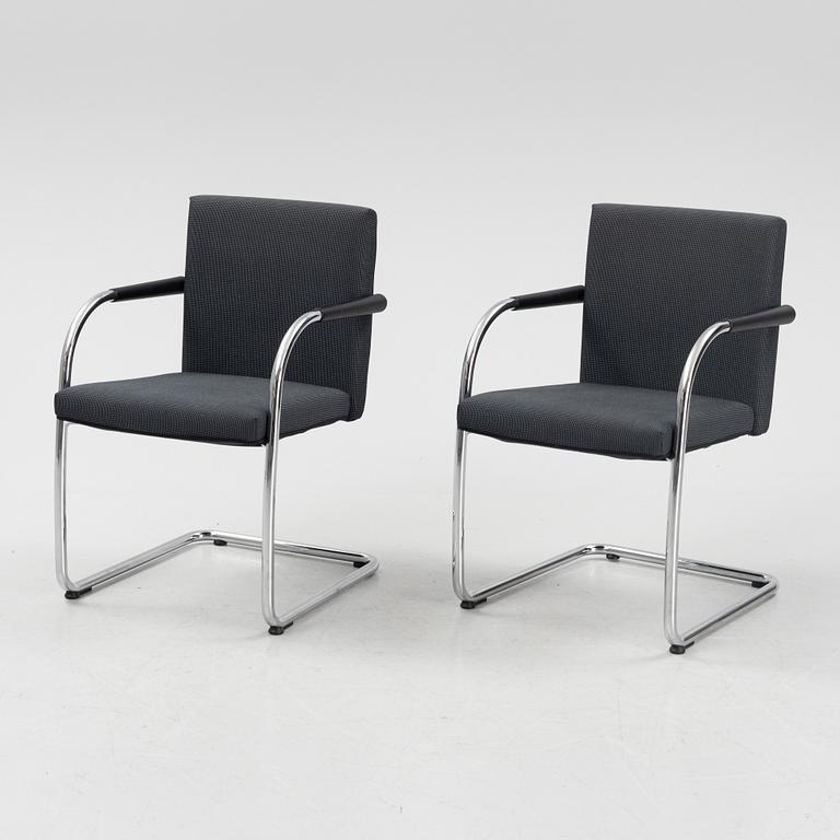 Antonio Citterio & Glen Oliver Löw, five 'Visasoft Visavis' chairs, Vitra, 2005.