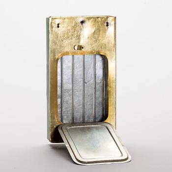 INKÖPSTAVLA FÖR HUSHÅLLET, plåt, 1930-/40-tal.