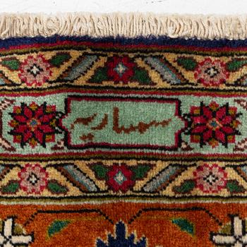 Carpet, Tabriz, approx. 300 x 295 cm.