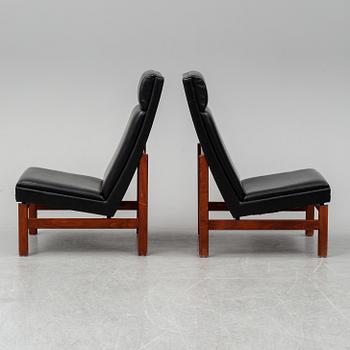 KARL ERIK EKSELIUS, a pair of armchairs.