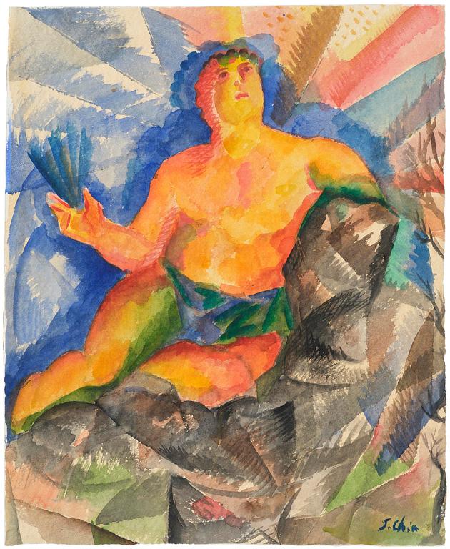 Sandro Chia, Untitled.