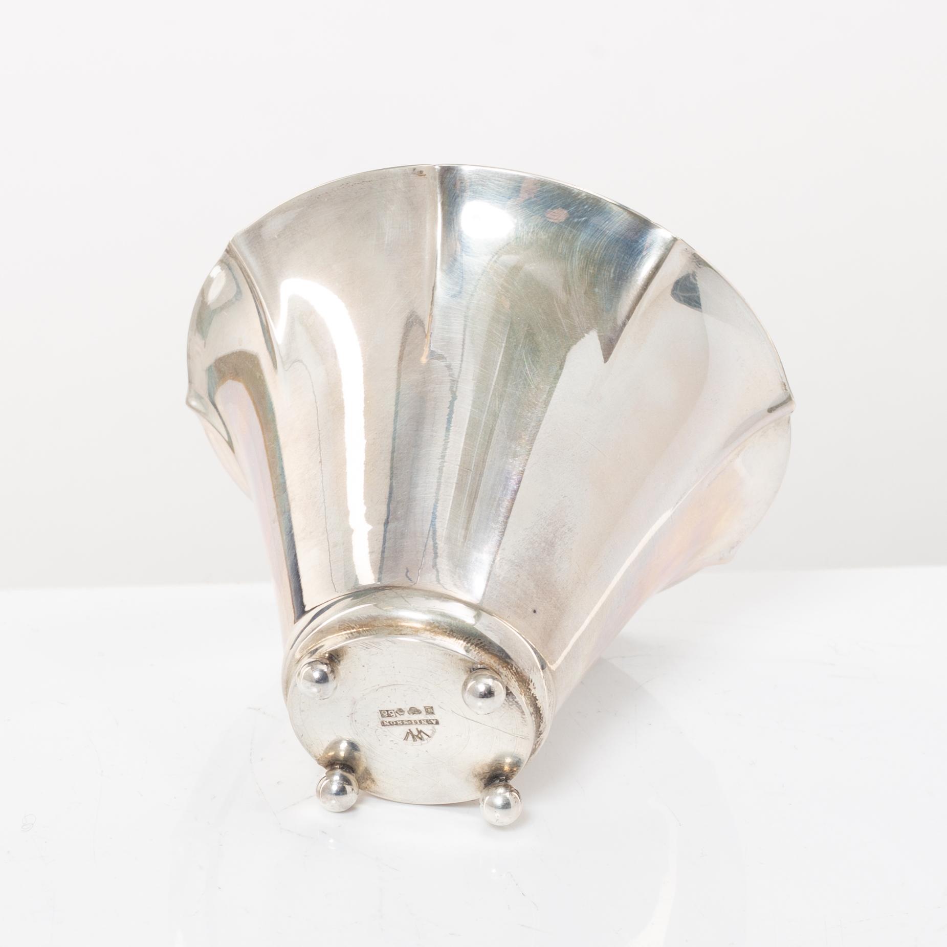 Wiwen Nilsson, Bowl, silver, A. Nilsson, Lund, 1928.