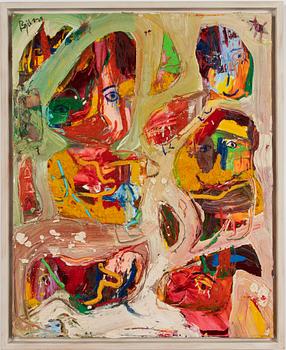 Björn Björnholt, olja på duk, signerad.