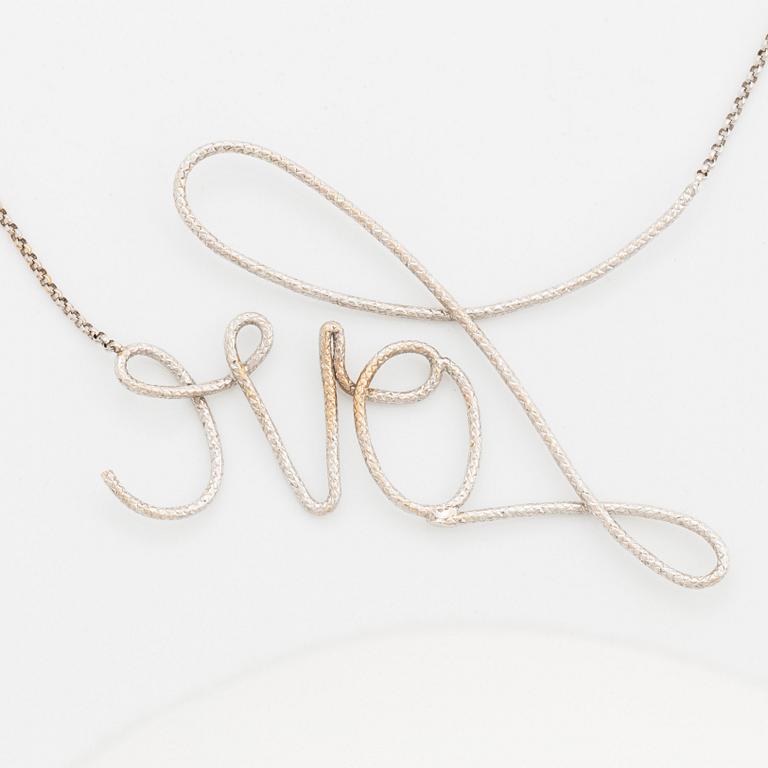 An Ebba Brahe necklace "Love".