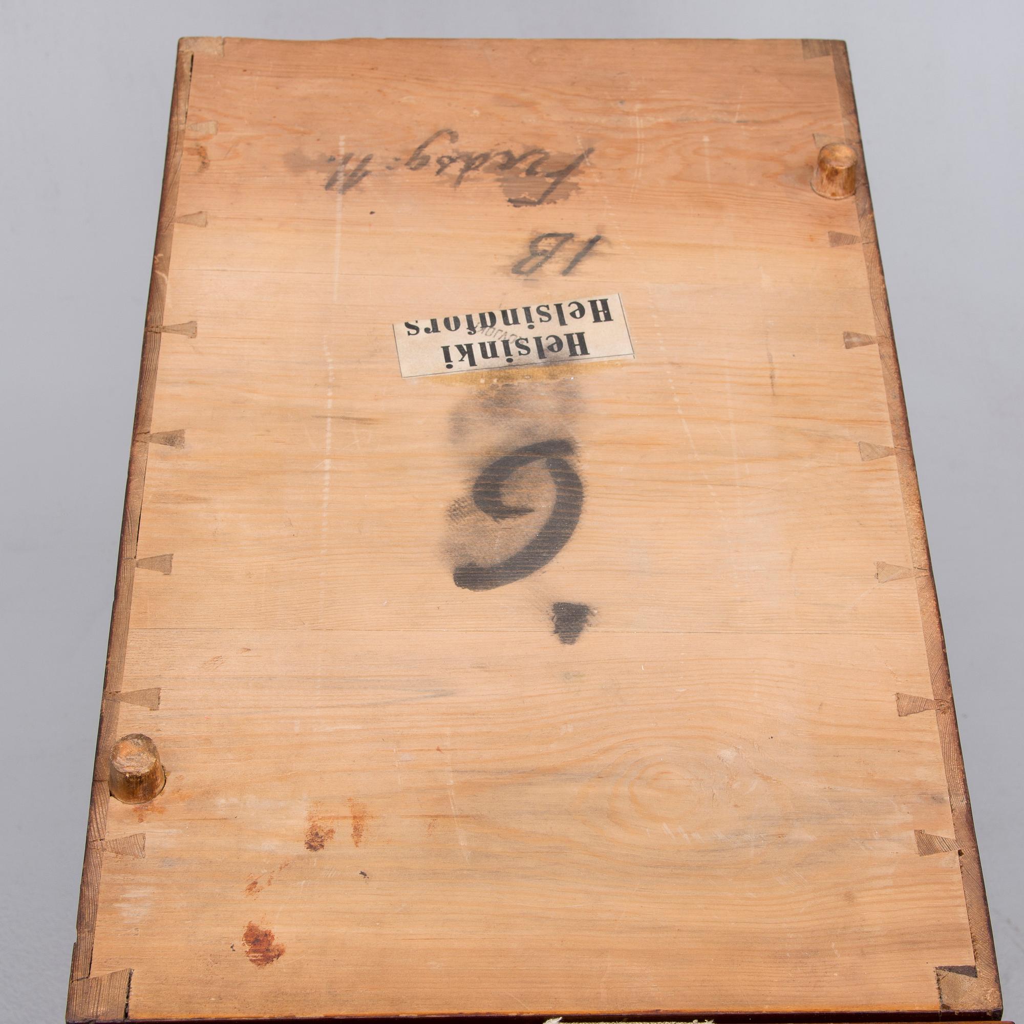 TOALETTBORD, nyrokoko, 1800-talets slut.