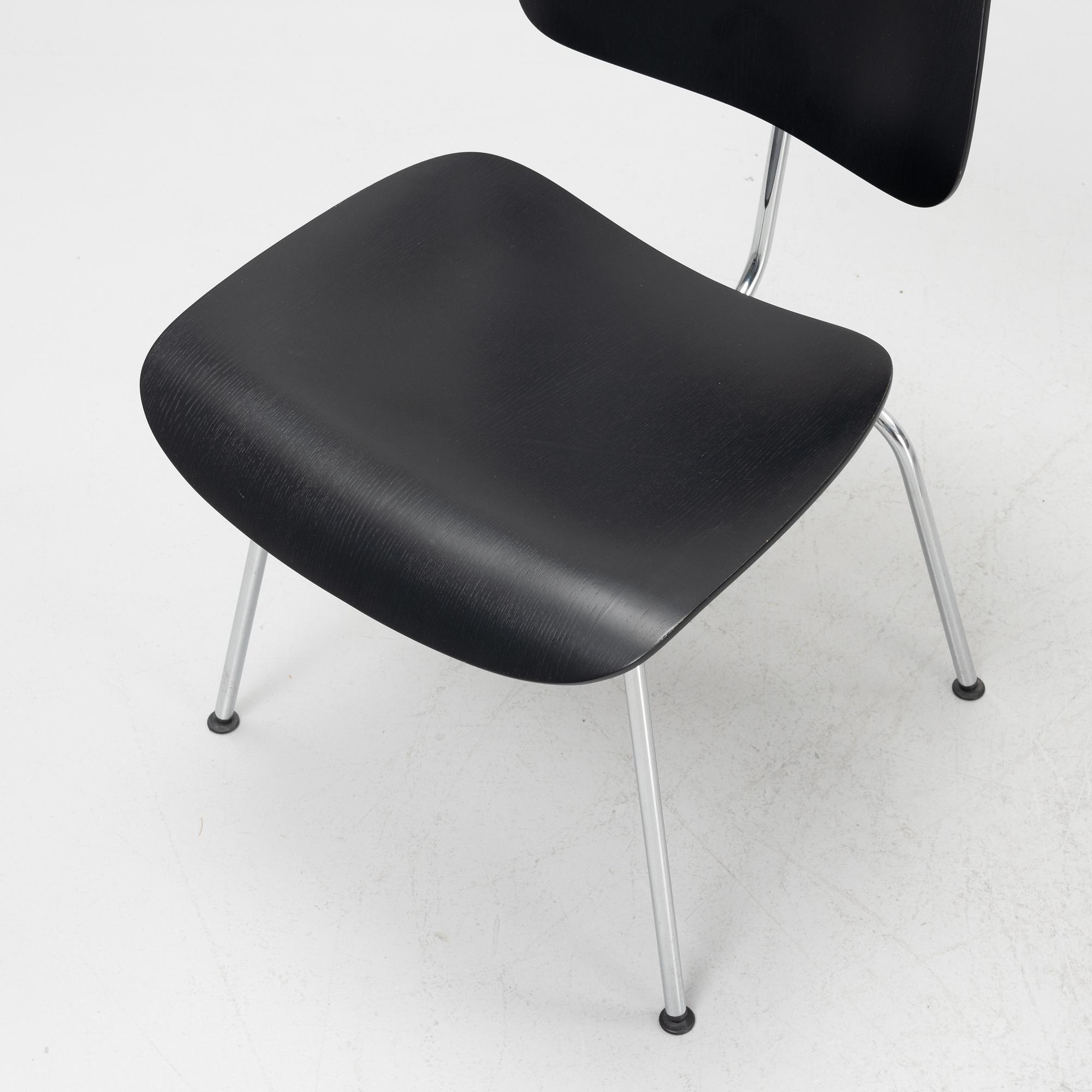 Charles & Ray Eames, three DCM chairs from Vitra.
