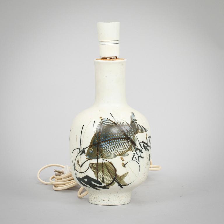 BORDSLAMPOR, 2 st, Nils Torsson, Royal Copenhagen samt Bing o Gröndahl, 1900-tal.