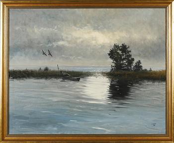 LENNART SAND, olja på duk, signerad och daterad -98.