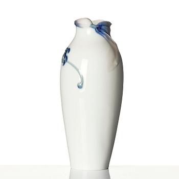 Algot Erikson, an Art Nouveau porcelain vase, Rörstrand, ca 1900.