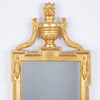 A Gustavian style 'Meunier' mirror, IKEA, 1990's.