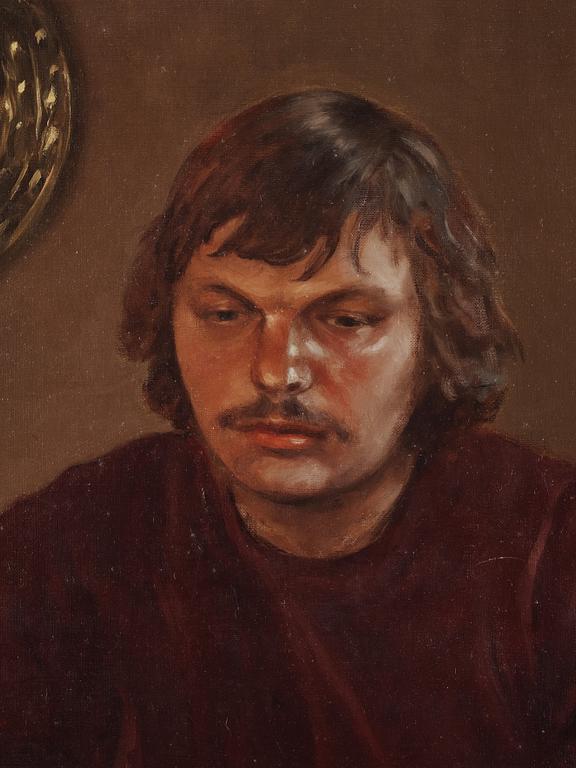 "Porträtt av Sven Henrysson".
