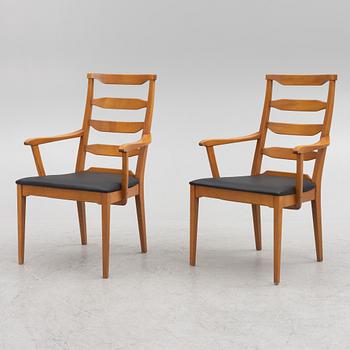 Carl Malmsten, armchairs, a pair, "The Armorer".