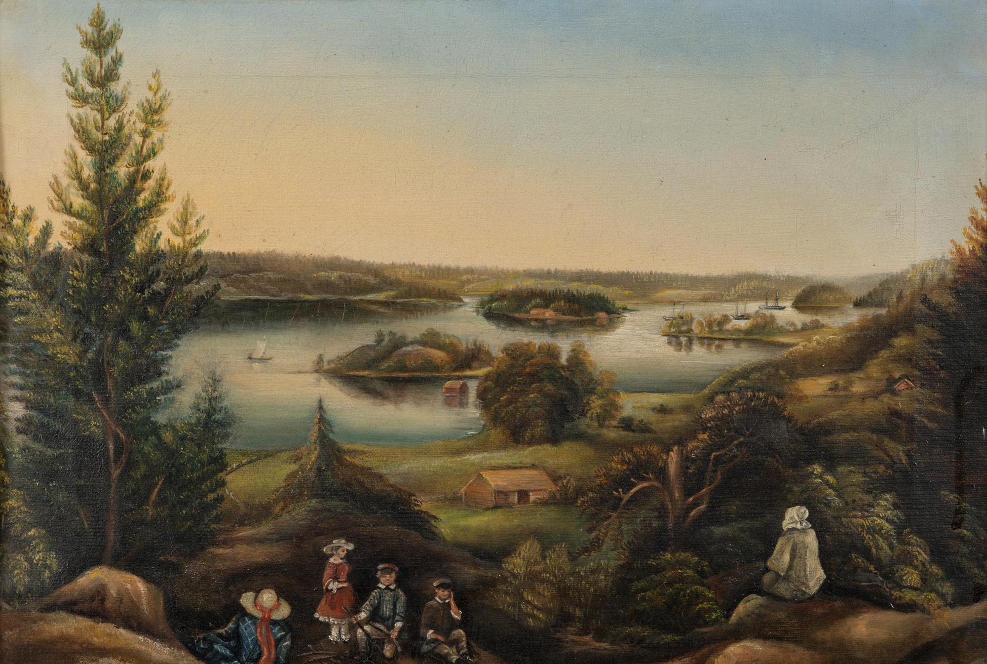 Sofia Nordström, öljy kankaalle.