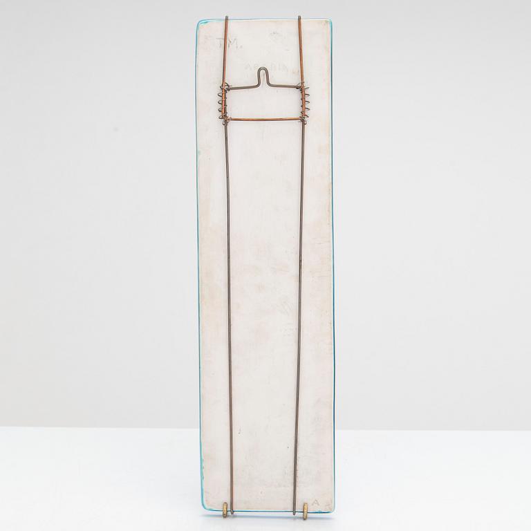 Toini Muona, relief, stengods, signerad TM Arabia.