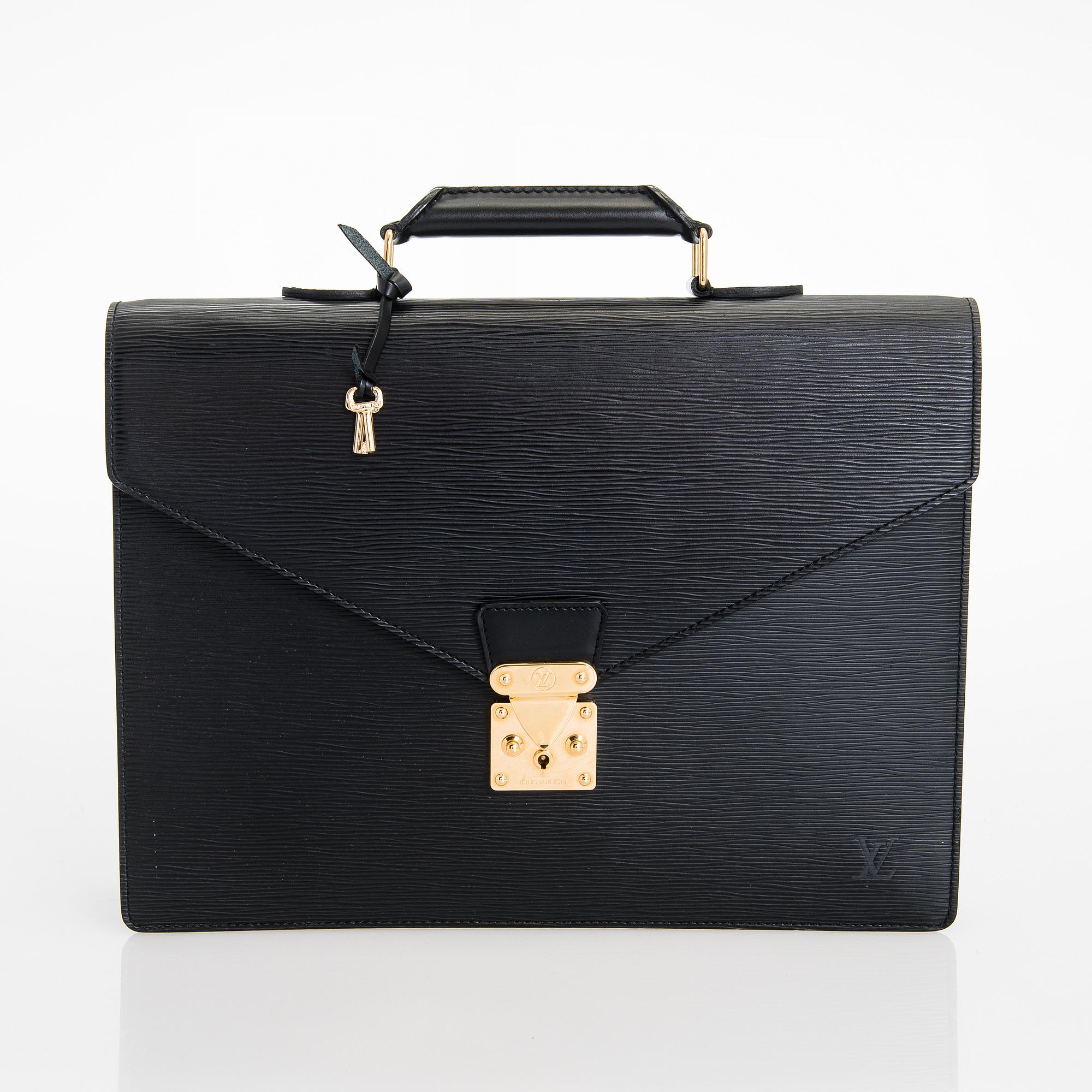 Louis Vuitton, An Epi leather 'Ambassador' Briefcase.