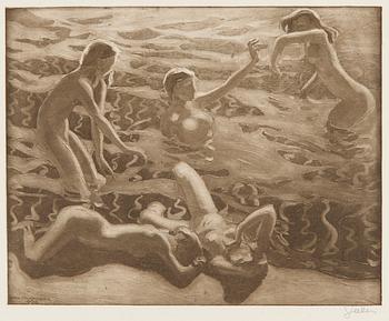 Akseli Gallen-Kallela, "Aallottaria".