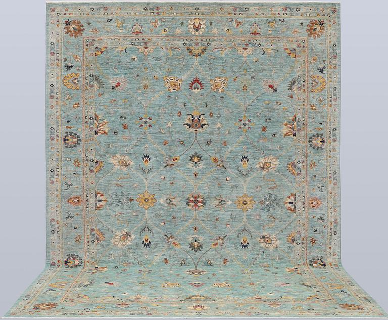 A carpet, Ziegler design, so-called Mamluk, approx. 367 x 274 cm.