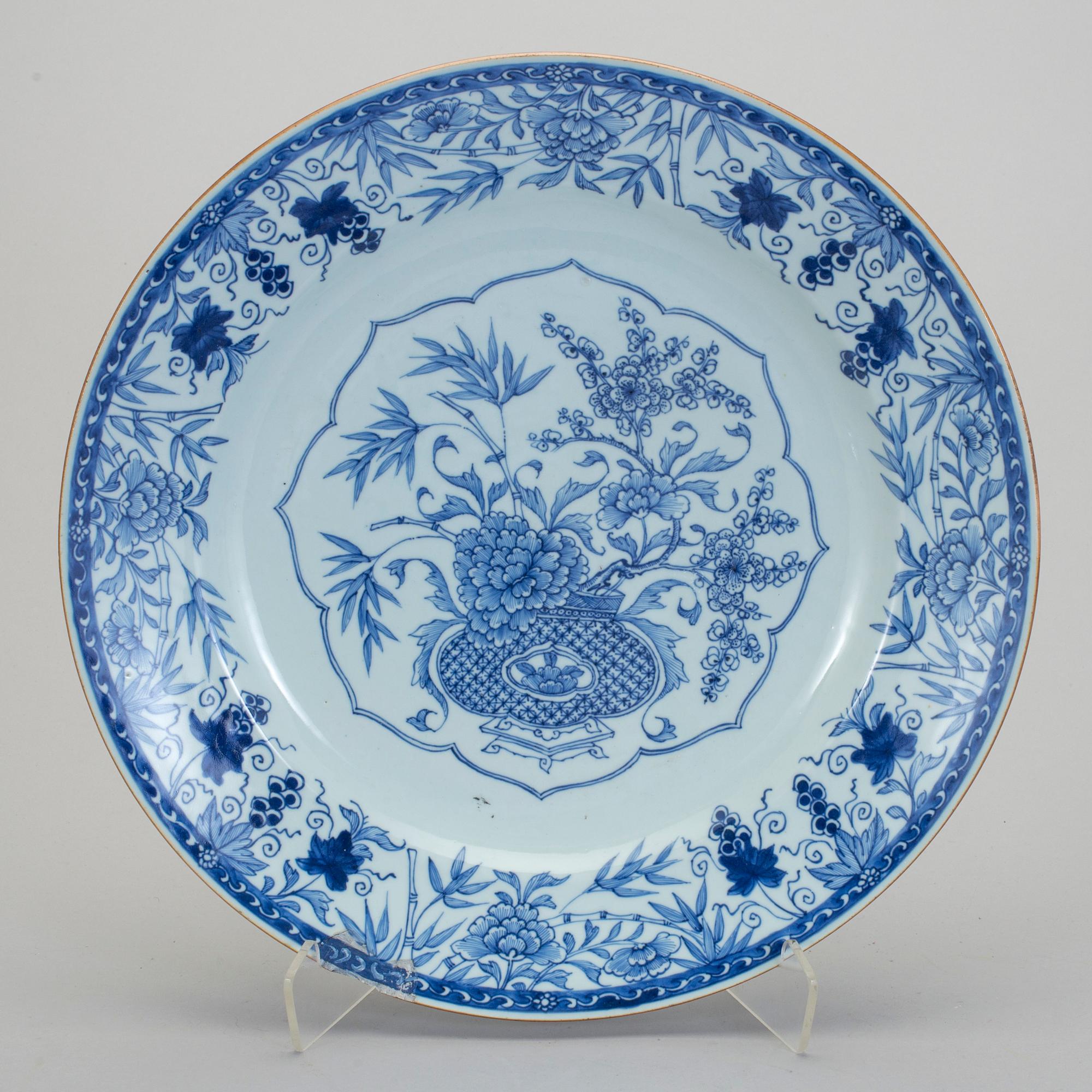 FAT, porslin, Qianlong, kina 1700-tal.