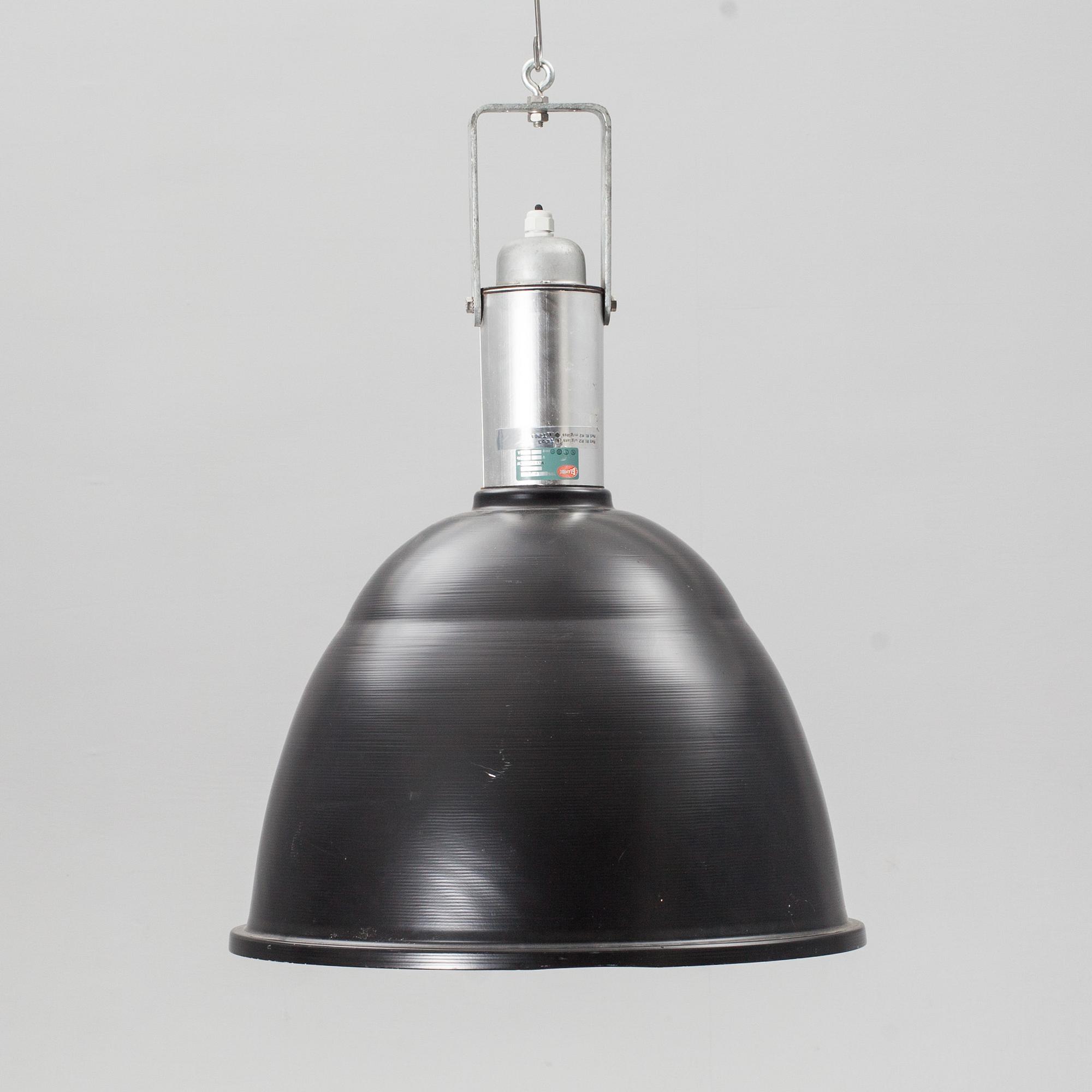 INDUSTRILAMPA, Glamox, Norge, 1900-tal.