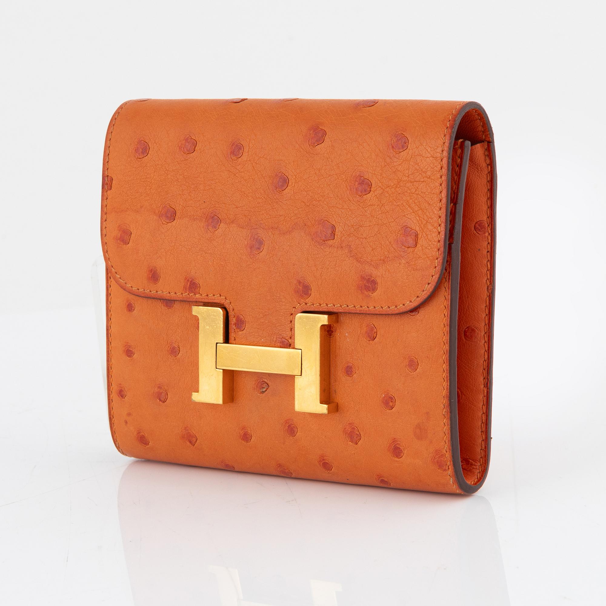 Hermès, wallet, "Constance", 2017.