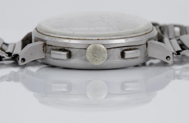 ARMBANDSUR, herr, Eterna "Telemetre", 1940-tal.