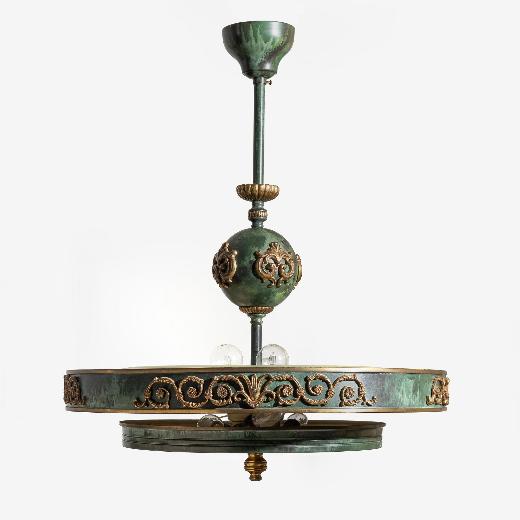 Taklampa, Swedish Grace, 1900-talets första hälft.