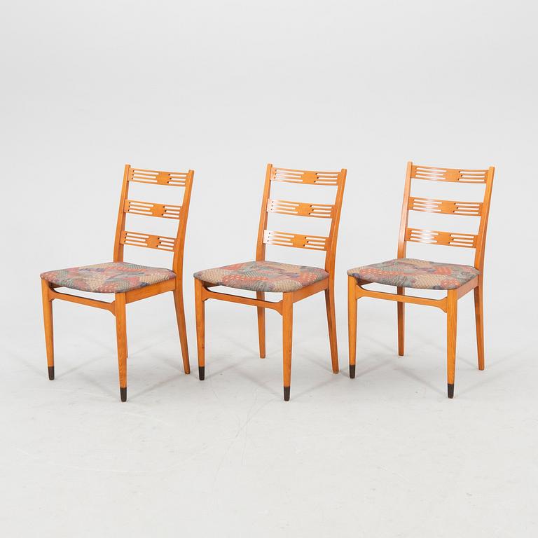 Chairs, 6 pieces, second half of the 20th century.