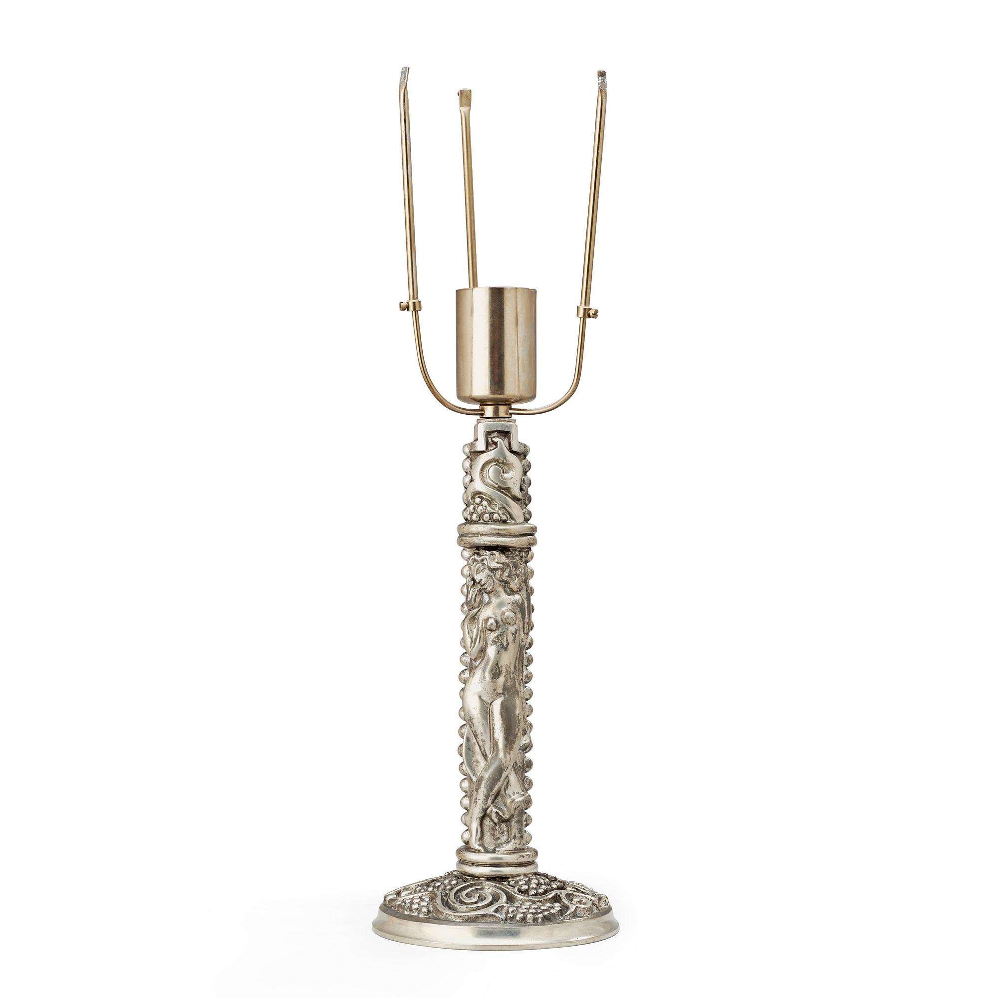 ANNA PETRUS, bordslampfot, Stockholm, 1927.