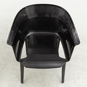 Ronan & Erwan Bouroullec, a set of eleven 'Papyrus' chairs, Kartell, Italy.