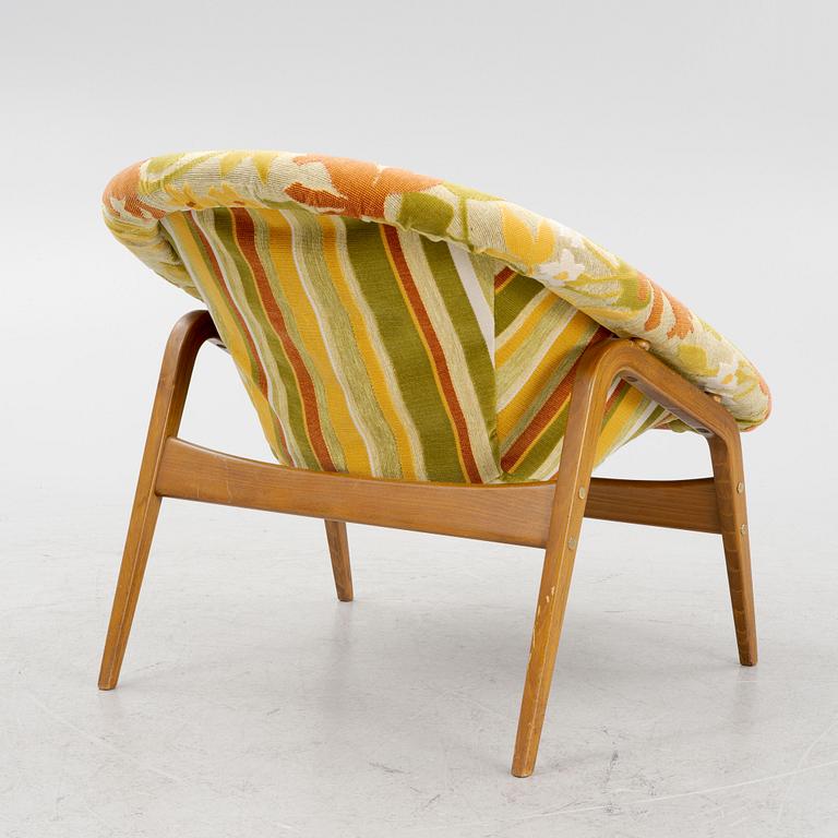 Hartmuth Lohmeyer, a 'Columbus' armchair from the 'Studio Collection', Dux, Ljungs Industrier AB, c. 1954.