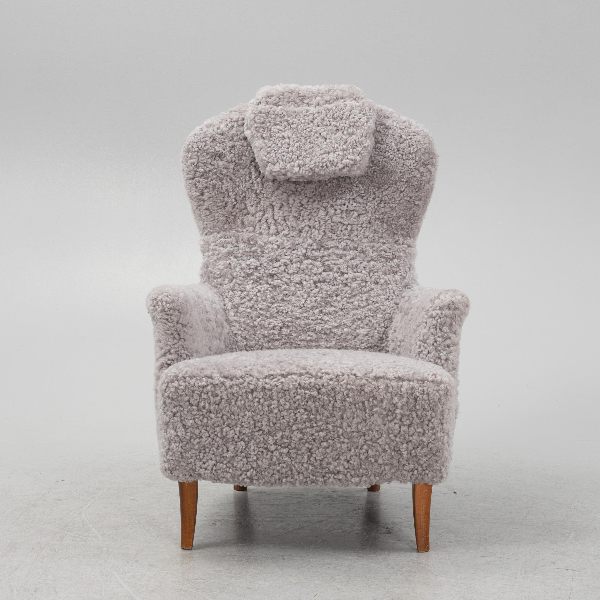 Carl Malmsten, a 'Farmor' armchair, second half of the 20th century.