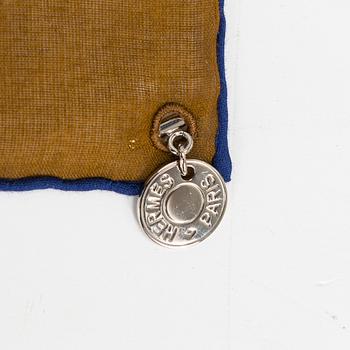 Hermès, scarf "Vif Argent".