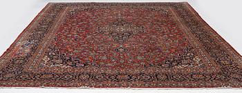 Carpet, Keshan, approx. 435 x 312 cm.