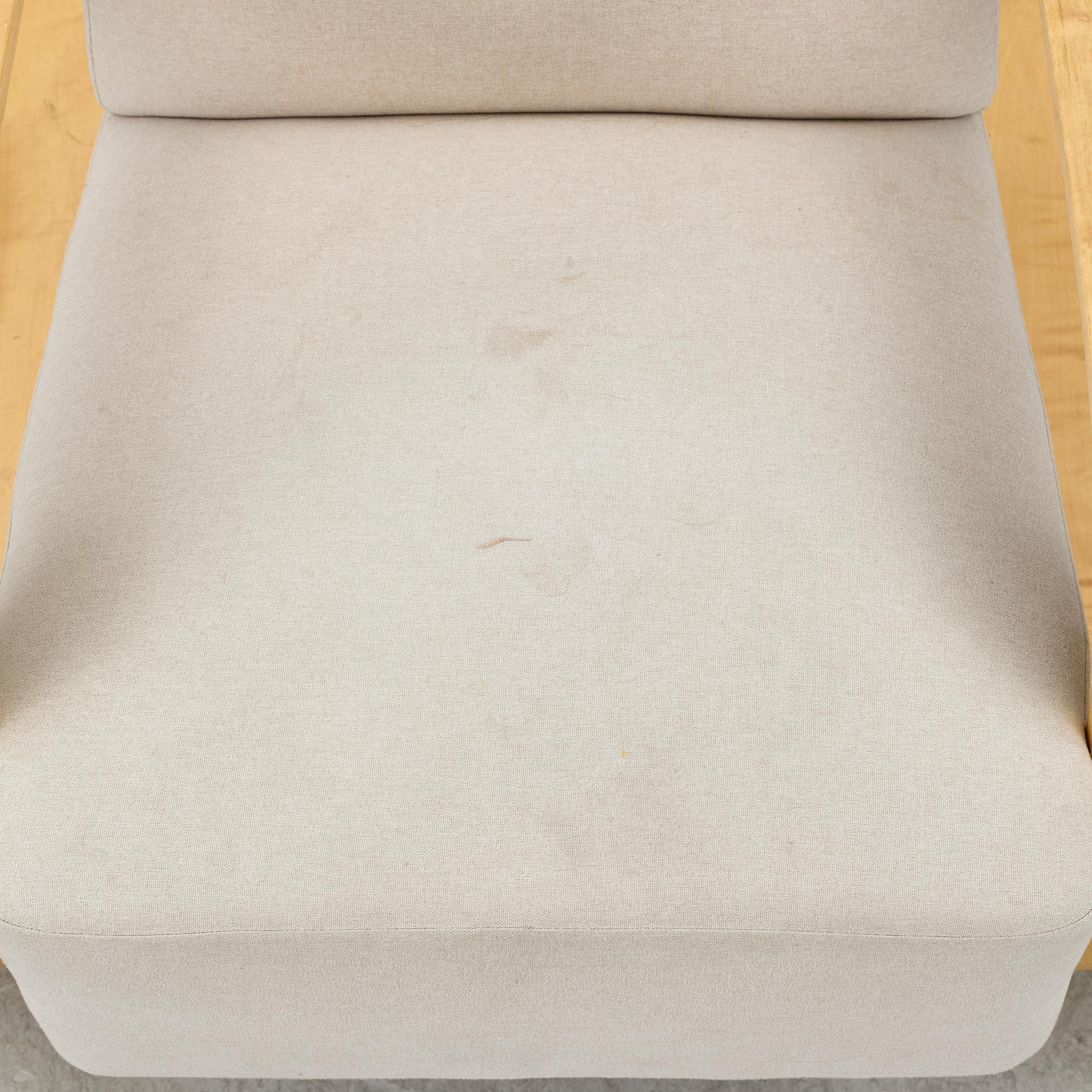 Alvar Aalto, a 'Tank' armchair model 400, Artek, Finland.