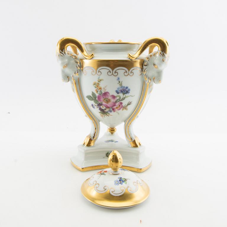 Lockurna Empire-stil Rosenthal 1900-talets mitt porslin.
