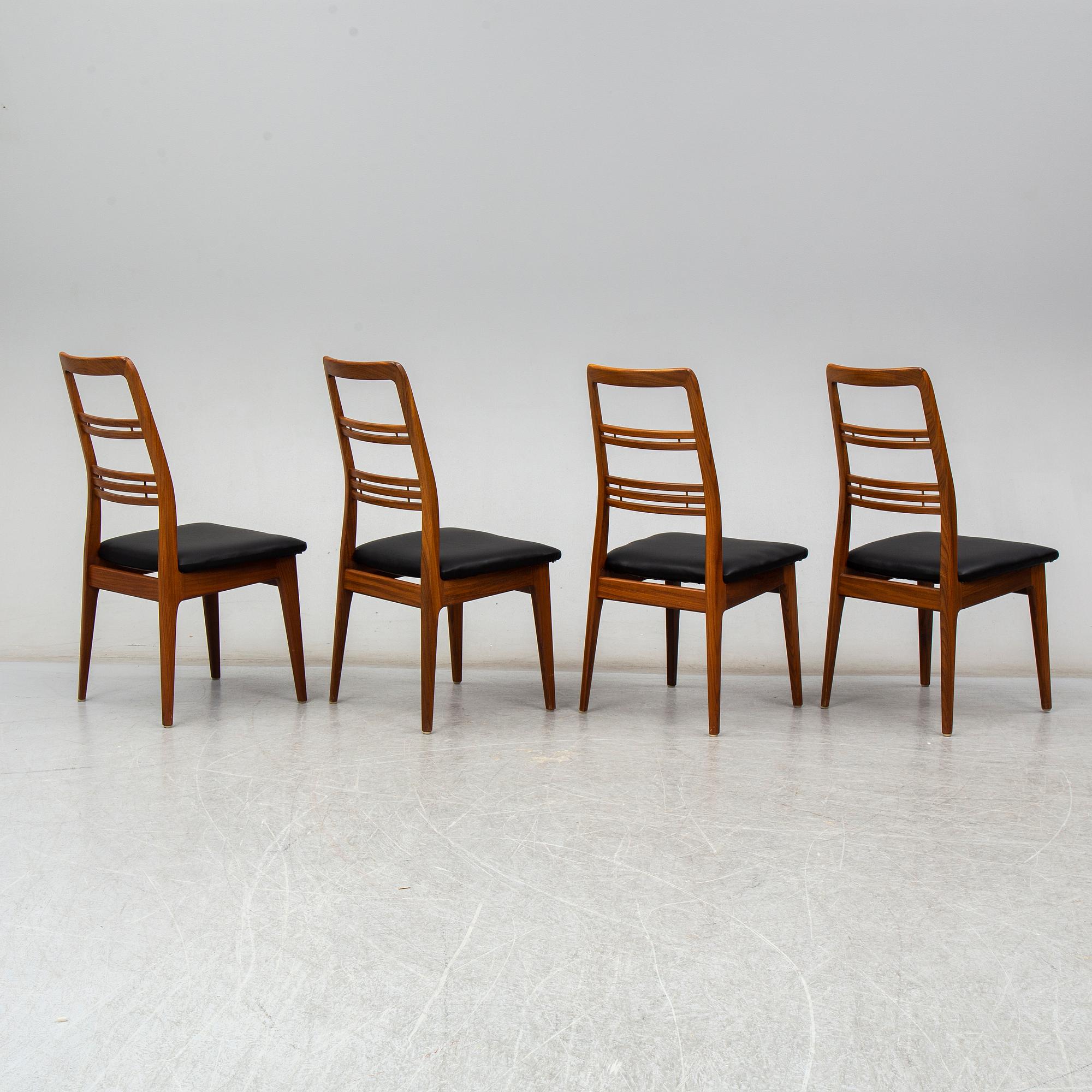SVANTE SKOGH, four 'Rosetto' chairs.