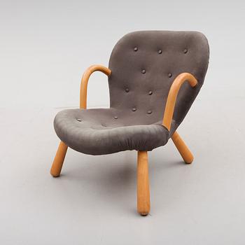 FÅTÖLJ, tillskriven Philip Arctander, 1940-/50-tal.