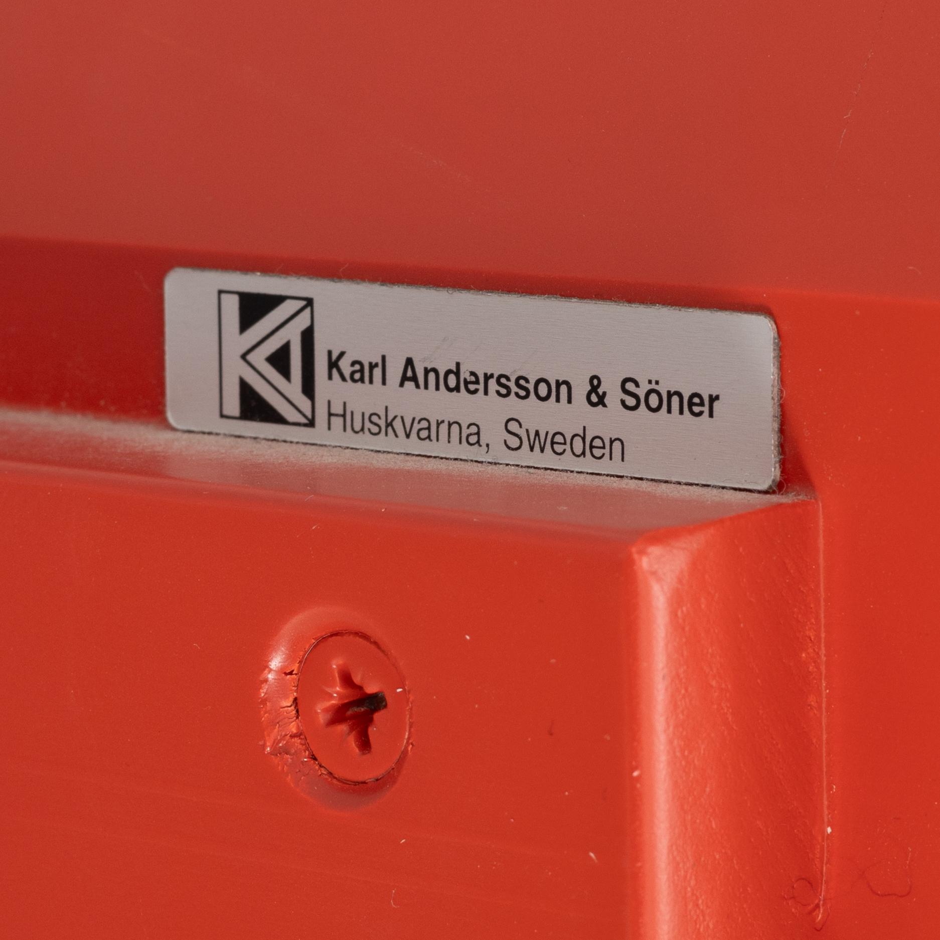 Ulla Christiansson, bookcase, "Trippo", Karl Andersson & Söner, Huskvarna.