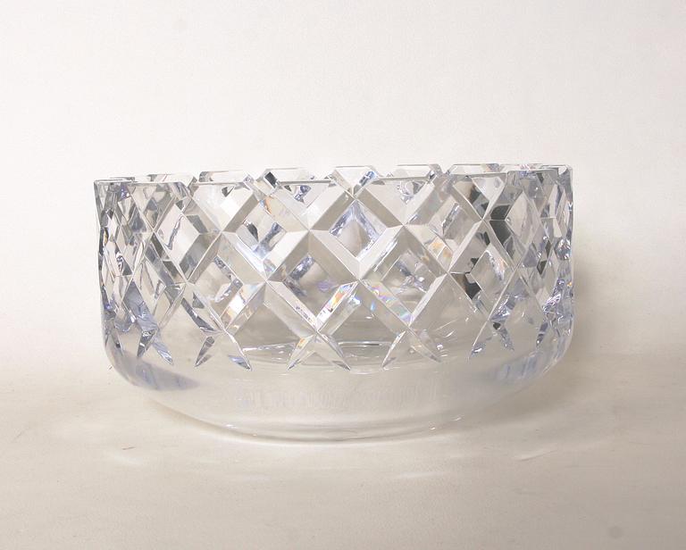 SKÅL, glas, Orrefors.
