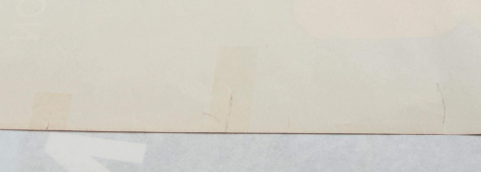 FILMAFFISCH, litografiskt tryck, "Spöket på Bragehus", 1936.