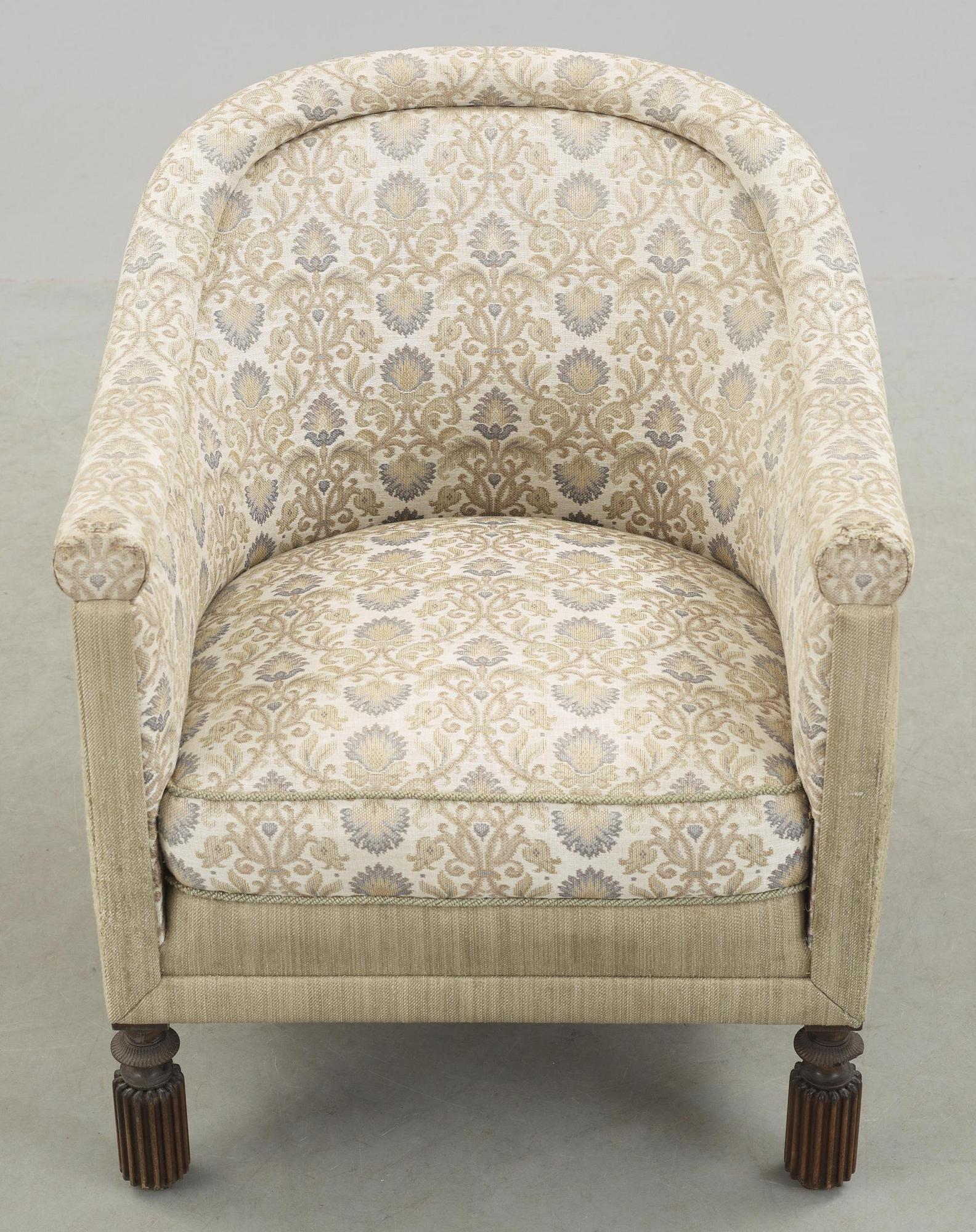 AXEL EINAR HJORTH, fåtölj, "Library", Nordiska Kompaniet, ca 1928.