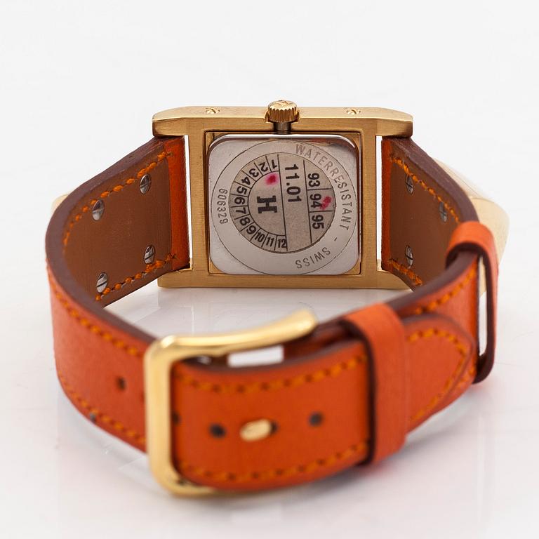 Hermès, Medor, wristwatch, 23 mm.