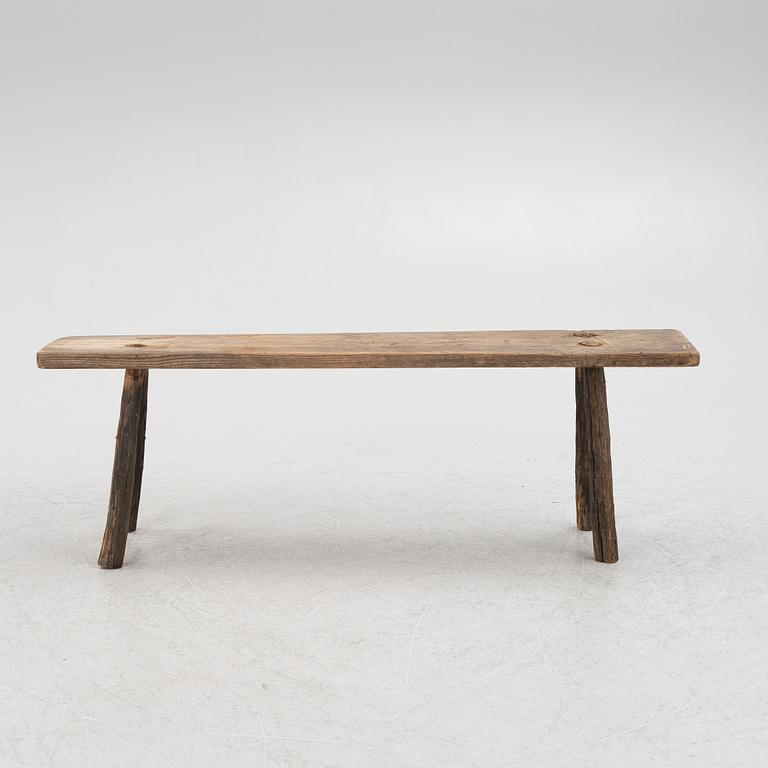 Bänk, allmoge, 1800-/1900-tal.