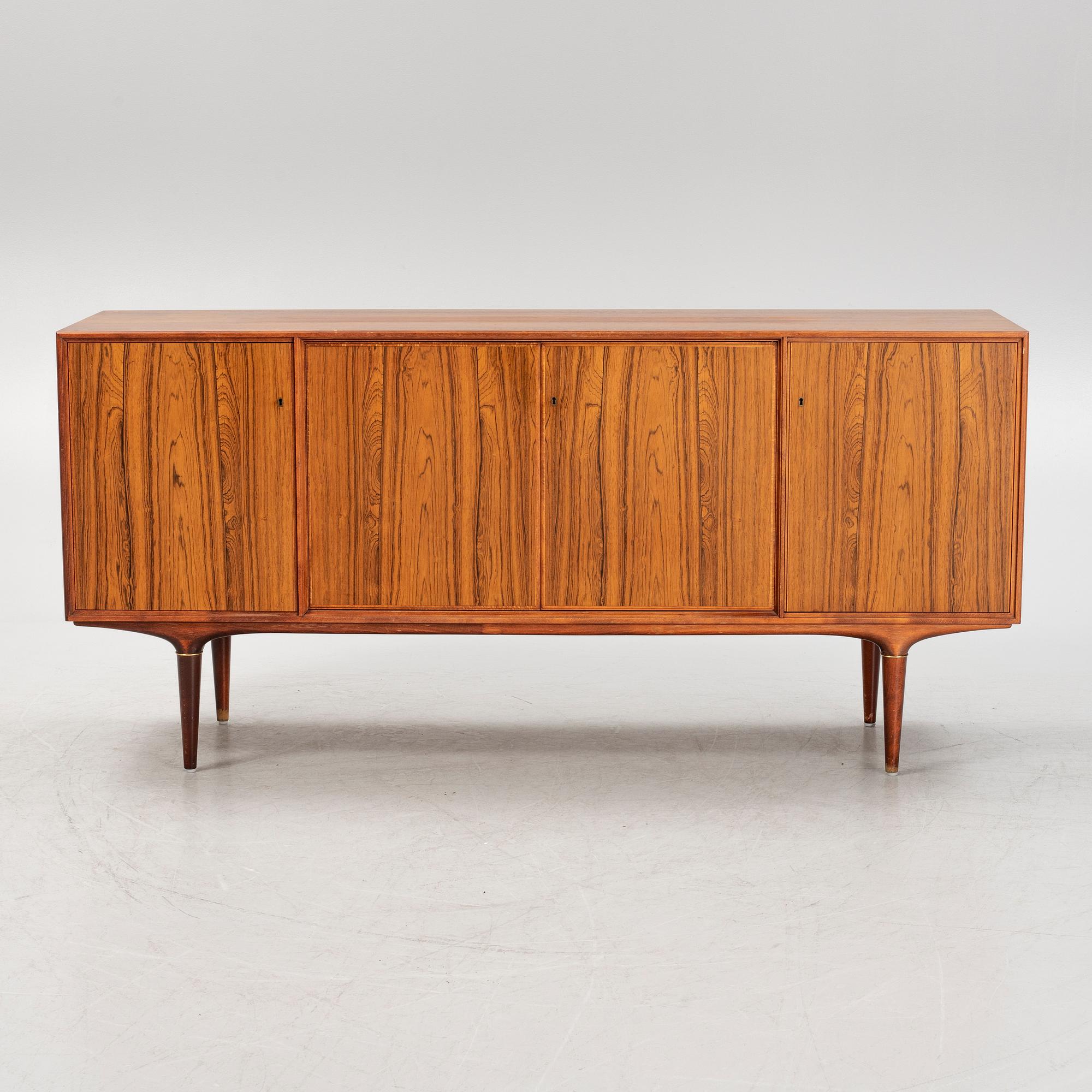 A 'Cortina' rosewood sideboard by Svante Skogh, Seffle Möbelfabrik, Sweden, 1950's/60's.