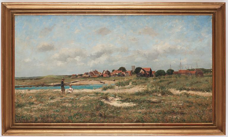 Alfred Conquest, Summer Coastal Landscape.