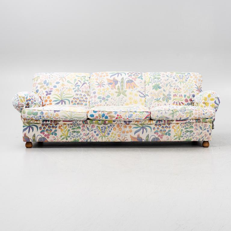 Josef Frank, soffa, modell 703, Firma Svenskt Tenn, omkring sekelskiftet 2000.