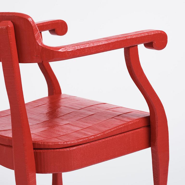 Jens Fager, a set of 9 "Raw" armchairs for Muuto, Denmark, post 2008.