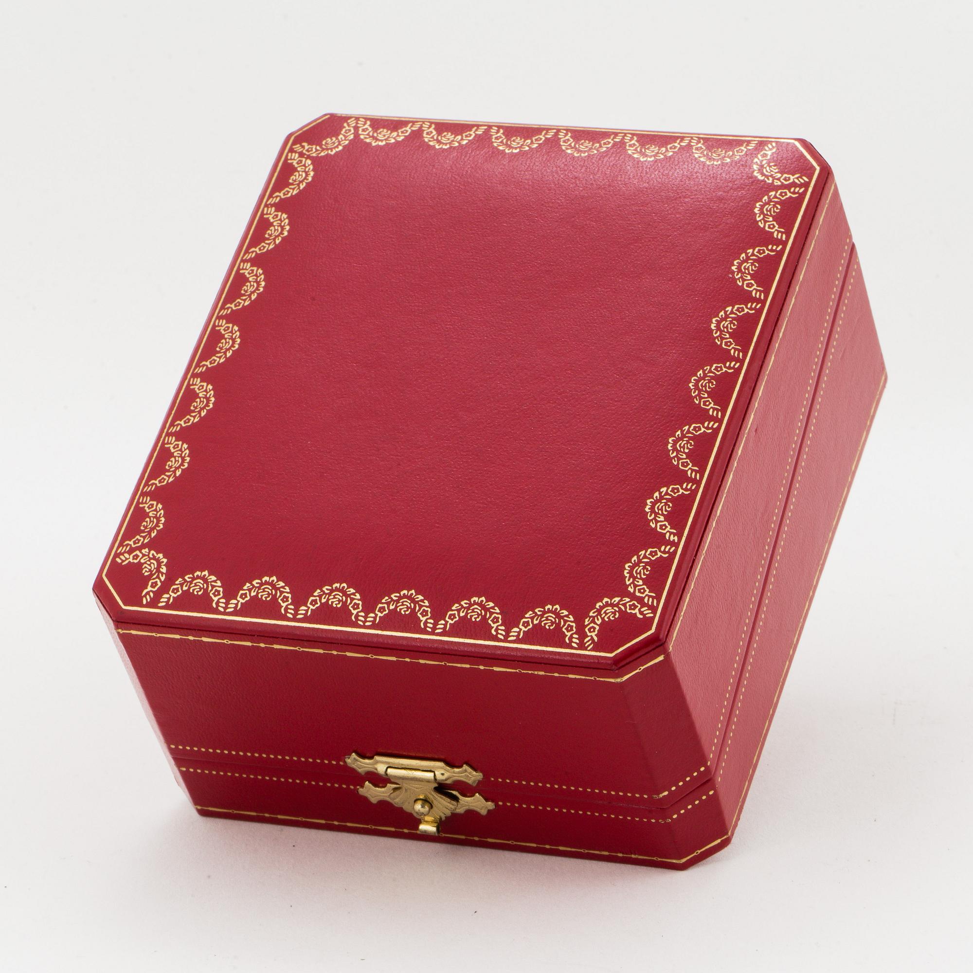 CARTIER, clock, 78 mm.